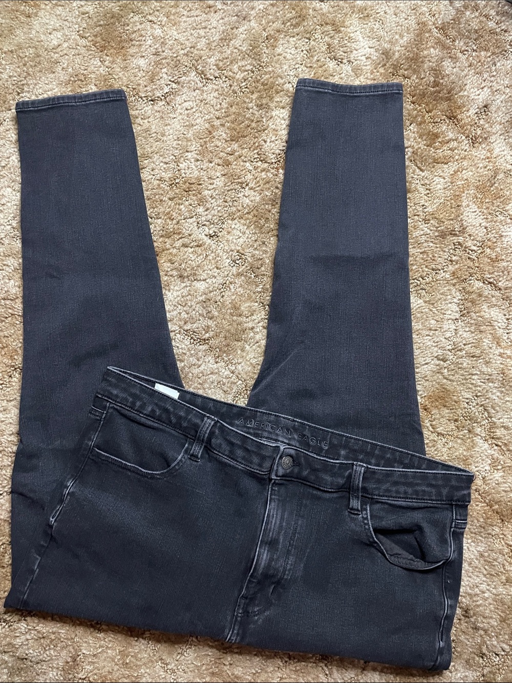 American Eagle 360 Next Level Stretch Super High‎ Rise Jegging Size 20